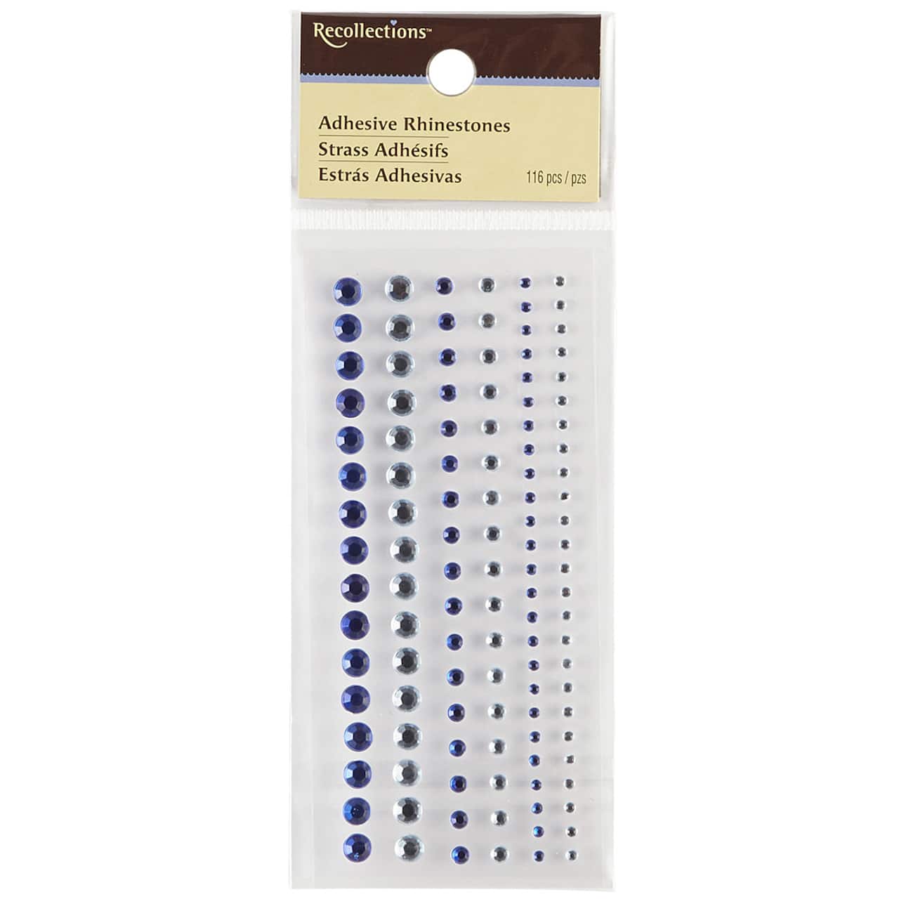 12 Pack: Adhesive Rhinestones Mixed Pack by Recollections™